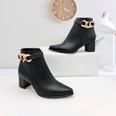 Bottes en cuir